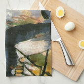 Kandinsky Black Spot Abstrakt Artwork Küchentuch (Viertel Falte)