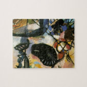 Kandinsky Black Spot Abstrakt Artwork Puzzle (Horizontal)