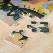 Kandinsky Black Spot Abstrakt Artwork Puzzle (Seite)