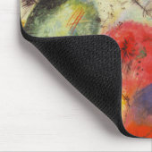 Kandinsky Black Strokes Abstrakte Malerei Mousepad (Ecke)