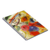 Kandinsky Black Strokes Abstrakte Malerei Notizblock (Rechte Seite)