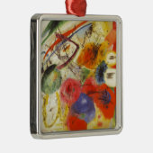 Kandinsky Black Strokes Abstrakte Malerei Ornament Aus Metall (Rechts)