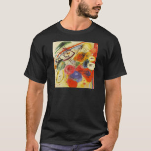 Kandinsky Black Strokes Abstrakte Malerei T-Shirt