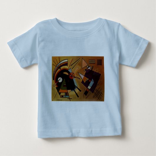 Kandinsky Black Violet Baby T-shirt (Vorderseite)