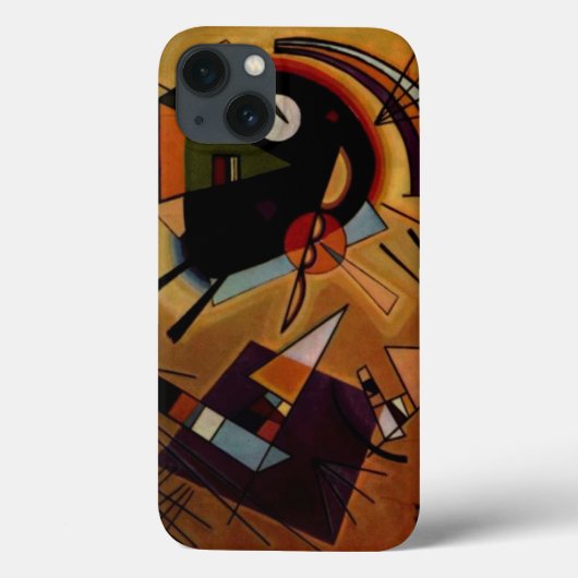 Kandinsky Black Violet Case-Mate iPhone Hülle (Rückseite)