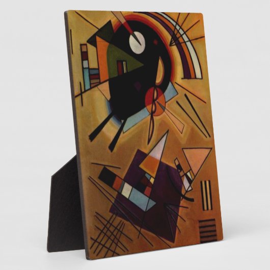 Kandinsky Black Violet Fotoplatte (Seite)