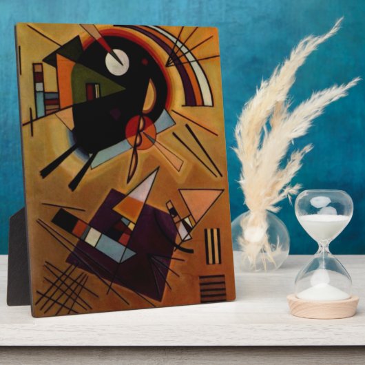 Kandinsky Black Violet Fotoplatte (Seite)