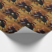 Kandinsky Black Violet Geschenkpapier (Ecke)