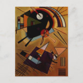 Kandinsky Black Violet Postkarte (Vorderseite)