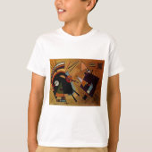 Kandinsky Black Violet T-Shirt (Vorderseite)