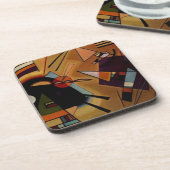 Kandinsky Black Violet Untersetzer (Linke Seite)