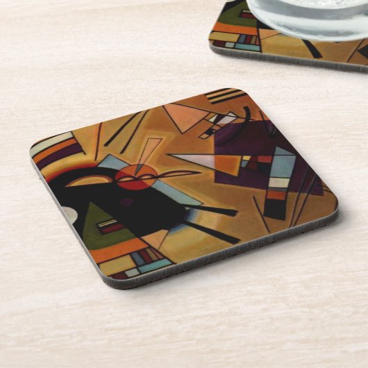 Kandinsky Black Violet Untersetzer (Linke Seite)