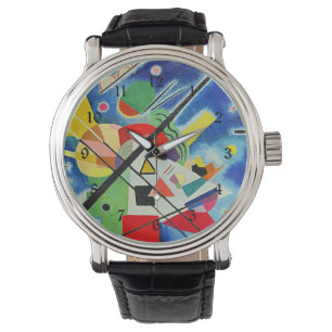 Kandinsky - Blaue Malerei Armbanduhr