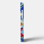 Kandinsky - Blaue Malerei, Case-Mate iPhone Hülle (Rückseite / Links)