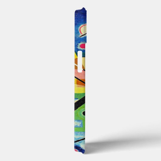 Kandinsky - Blaue Malerei, Case-Mate iPhone Hülle (Rückseite / Rechts)