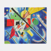 Kandinsky - Blaue Malerei, Fleecedecke (Vorderseite (Horizontal))