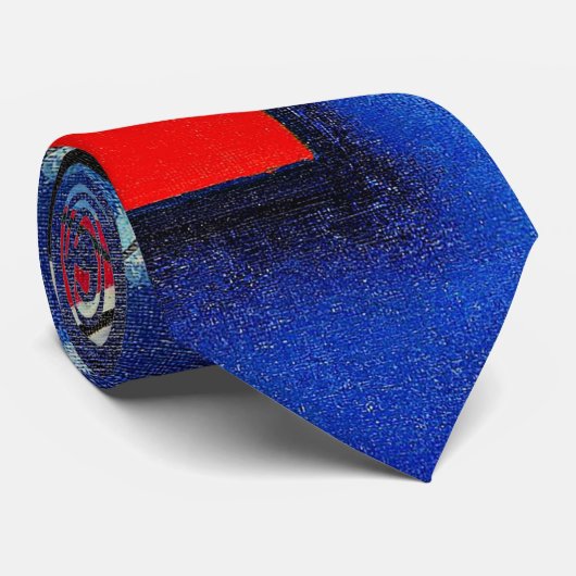 Kandinsky - Blaue Malerei Krawatte (Gerollt)