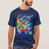 Kandinsky - Blaue Malerei T-Shirt (Vorderseite)