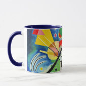 Kandinsky - Blaue Malerei Tasse (Links)