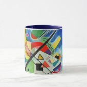 Kandinsky - Blaue Malerei Tasse (Zentrum)