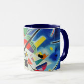 Kandinsky - Blaue Malerei Tasse (VorderseiteRechts)