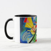 Kandinsky - Blaue Malerei, Tasse (Links)