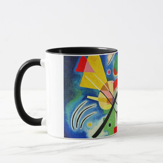Kandinsky - Blaue Malerei, Tasse (Links)