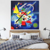 KANDINSKY - BLAUE MALETTE - 1924 - Bauhaus - Leinwanddruck (Insitu (Schlafzimmer))