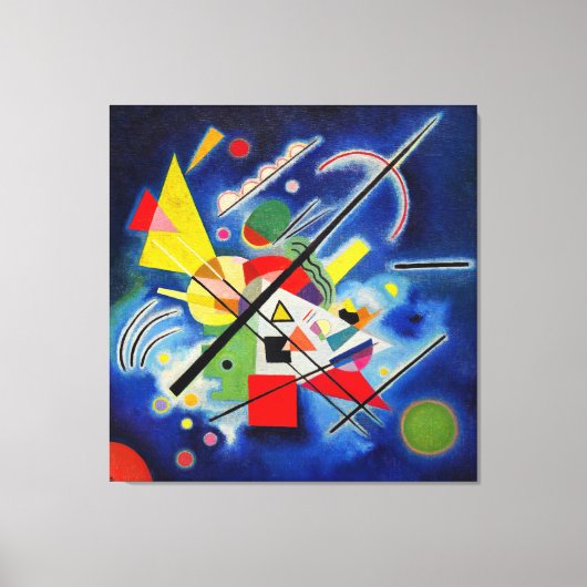 KANDINSKY - BLAUE MALETTE - 1924 - Bauhaus - Leinwanddruck (Vorderseite)