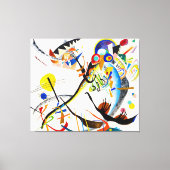 KANDINSKY - BLAUE SEGMENT - 1921 - Bauhaus - Leinwanddruck (Vorderseite)