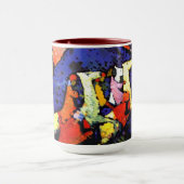 Kandinsky - Blauer Berg Tasse (Zentrum)