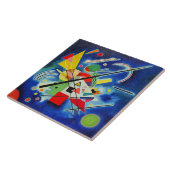 Kandinsky - Blaues Bild, Fliese (Seite)