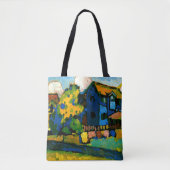 Kandinsky - Blaues Haus Klein Tasche (Vorderseite)