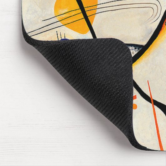 Kandinsky - Blaues Segment Mousepad (Ecke)