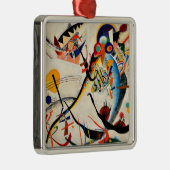 Kandinsky - Blaues Segment, Ornament Aus Metall (Rechts)