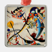 Kandinsky - Blaues Segment, Ornament Aus Metall (Vorne)