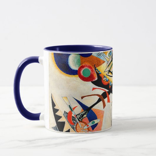 Kandinsky - Blaues Segment,  Tasse (Links)
