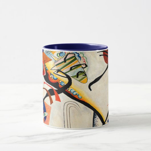 Kandinsky - Blaues Segment,  Tasse (Zentrum)