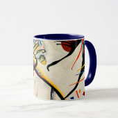 Kandinsky - Blaues Segment,  Tasse (VorderseiteRechts)
