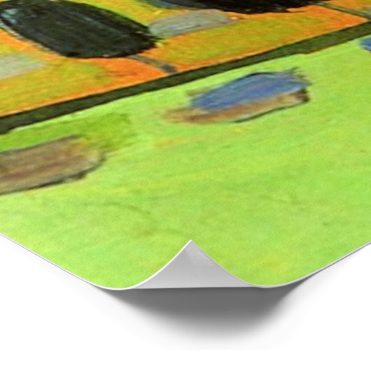 Kandinsky - Blick auf den Staffelsee Poster (Ecke)