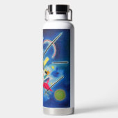 Kandinsky Blue Painting Trinkflasche (Rückseite)