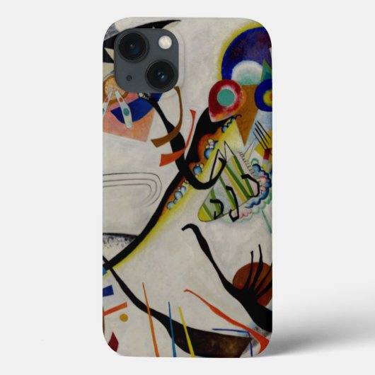 Kandinsky Blue Segment Abstrakt iPad Air Hüllen (Rückseite)
