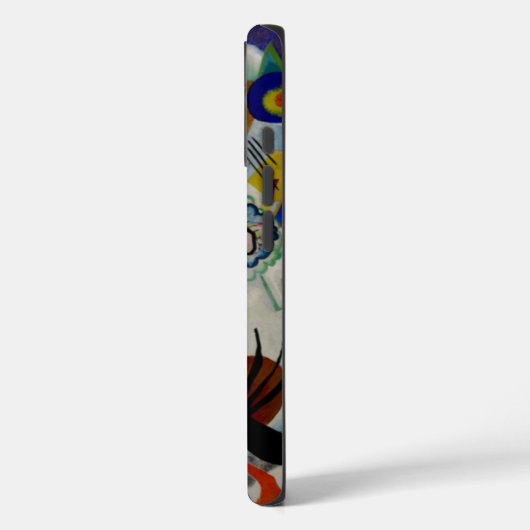 Kandinsky Blue Segment Case-Mate iPhone Hülle (Rückseite / Links)