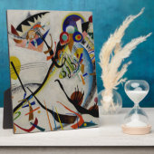 Kandinsky Blue Segment Fotoplatte (Seite)