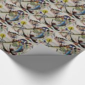 Kandinsky Blue Segment Geschenkpapier (Ecke)
