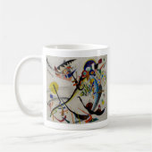 Kandinsky Blue Segment Kaffeetasse (Links)