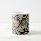 Kandinsky Blue Segment Kaffeetasse (Mittel)