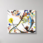 Kandinsky Blue Segment Leinwanddruck (Vorderseite)