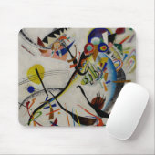 Kandinsky Blue Segment Mousepad (Mit Mouse)