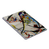 Kandinsky Blue Segment Notizblock (Rechte Seite)